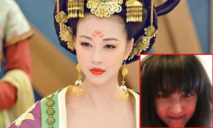 'Dương Thục Phi' Châu Hải My lộ ảnh cận mặt xấu xí