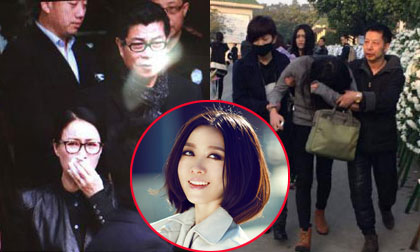 Nghẹn ngào trong đám tang tiễn biệt ca sĩ Diêu Bối Na