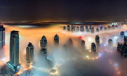 Ngắm mây trời tuyệt đẹp trên đỉnh những tòa nhà cao nhất thế giới