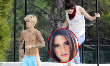 Nghi vấn Justin Bieber qua đêm với em gái Kim