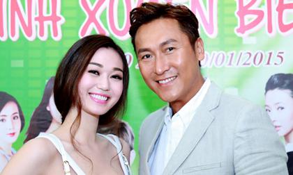 Khánh My rạng rỡ bên sao TVB Mã Đức Chung 