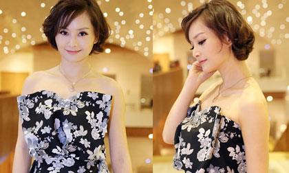 Lan Phương gây chú ý với ngoại hình khác lạ