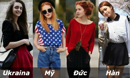 Soi một vòng thời trang nữ sinh trên toàn thế giới