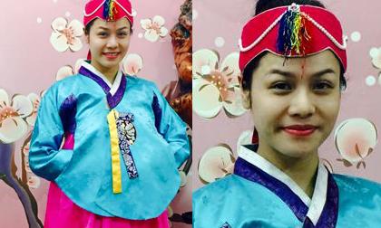 Nhật Kim Anh được khen xinh như gái Hàn khi diện hanbok