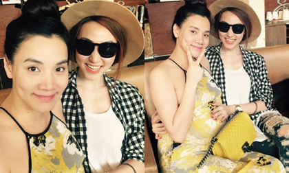 Trang Nhung 'tranh thủ' tiệc tùng cùng bạn bè trước ngày lâm bồn