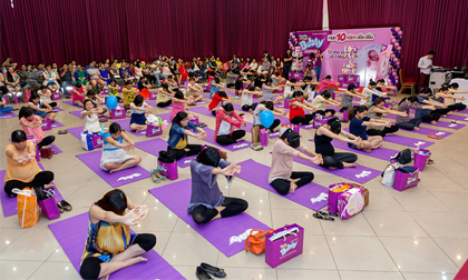 Trải nghiệm tuyệt vời cùng Bobby trong “Ngày hội Mẹ và Bé năng động”