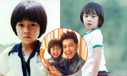Những nhóc tỳ Cbiz là 'bản sao' của bố mẹ thời nhỏ
