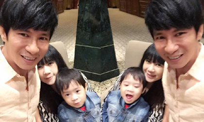 Con trai Lý Hải 'mè nheo' đòi đi ăn với bố mẹ