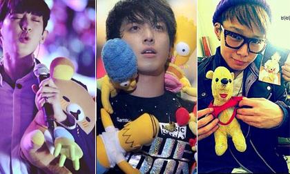 Những nam thần tượng bị 'ám ảnh' với thú bông