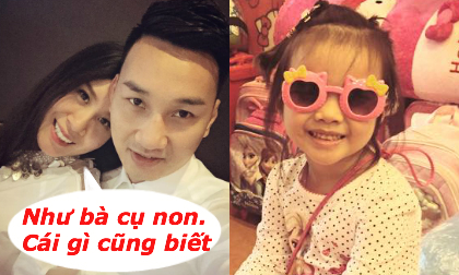 Bạn gái Thành Trung yêu chiều con gái riêng của người yêu