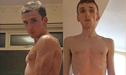  9X gầy trơ xương, nặng 38 kg quyết tâm có thân hình 6 múi