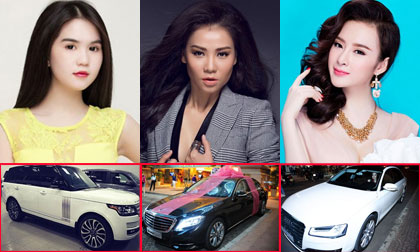 Khi mỹ nhân Việt được 'một nửa' tặng xe tiền tỷ 
