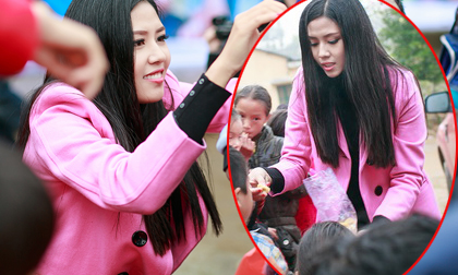 Nguyễn Thị Loan 'đội rét' thăm trẻ em vùng cao