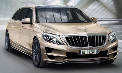 Mercedes-Benz S-Class XXL bọc thép đẹp mê mẩn