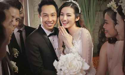 Thêm hình cưới “ngất ngây” của Trúc Diễm và ông xã Việt kiều