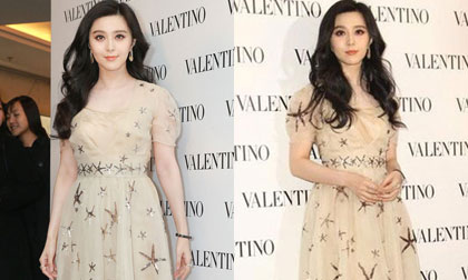 Phạm Băng Băng đẹp tựa nữ thần với váy hàng hiệu