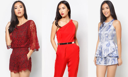 Trang phục tết liền thân cho cô nàng hiện đại