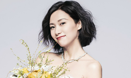 Từ Tịnh Lôi xinh đẹp làm cô dâu tinh nghịch