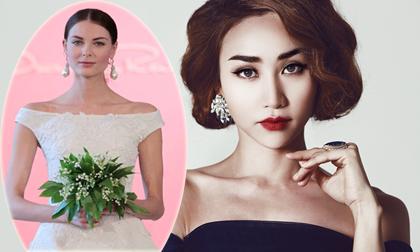 Hé lộ váy cưới đắt đỏ của Ngân Khánh 