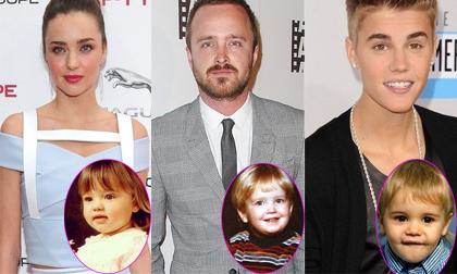 Ngắm ảnh thủa ấu thơ đẹp như thiên thần của sao