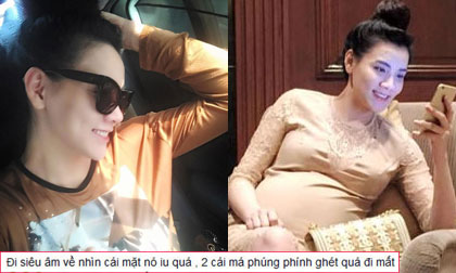 Trang Nhung khoe khéo con sắp sinh bụ bẫm, đáng yêu