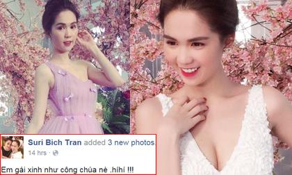 Chị gái Ngọc Trinh khoe ảnh em gái xinh như công chúa