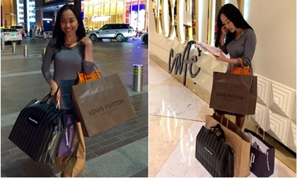 Đoan Trang tung tăng ở nước ngoài 'gom hàng hiệu'