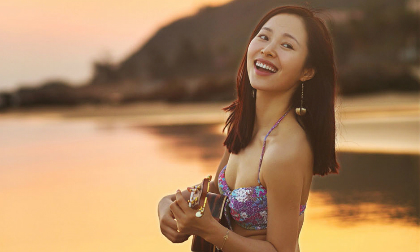 Giang Nhất Yến gợi cảm dưới nắng chiều lãng mạn