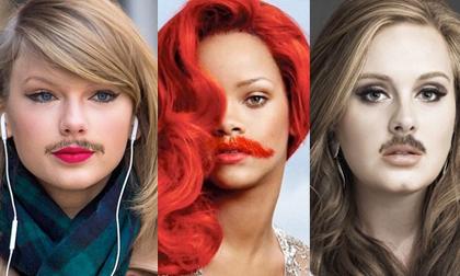 Hàng loạt mỹ nhân Hollywood bất ngờ 'mọc râu'
