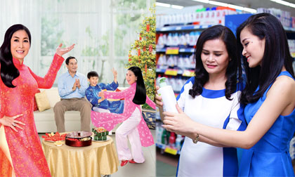 Cùng Đông Nhi, Hồng Vân đi mua sắm tết