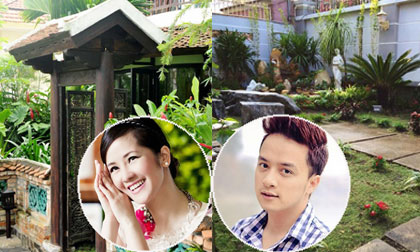 Những khu vườn đẹp lung linh nhà sao Việt