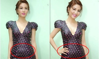 Mặc váy kém sang, Diễm My 9x lộ vòng hai 'thừa mỡ'