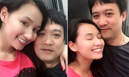 Lã Thanh Huyền khoe ảnh tình cảm ngọt ngào bên chồng