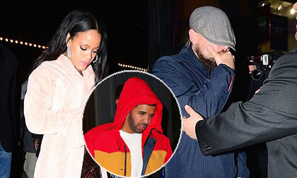Rihanna bị nghi 'bắt cá hai tay' khi hẹn hò cả Leonardo và bạn trai cũ