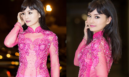 Lan Phương khoe dáng yêu kiều đón xuân 