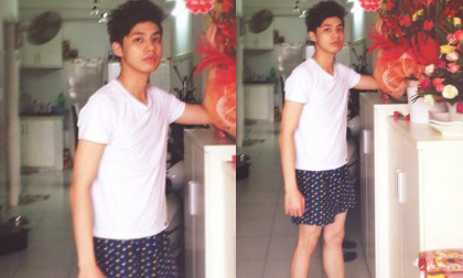 'Phì cười' với ảnh Noo Phước Thịnh 'đầu bù tóc rối' mặc quần đùi 