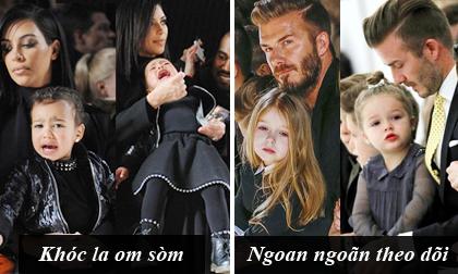 Đọ sự 'chuyên nghiệp' của sao nhí Hollywood khi tham dự show thời trang