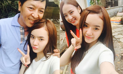 Angela Phương Trinh giản dị đón Tết cùng gia đình ở quê nội