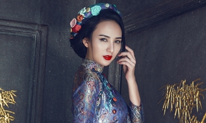 Vẻ đẹp đầy sắc sảo của Hoa hậu Ngọc Diễm