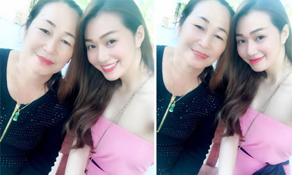 Khánh My vui tươi khoe ảnh mẹ trẻ đẹp