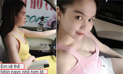 Ngọc Trinh lại bị soi vòng một chảy xệ và lép kẹp