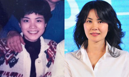 Vương Phi cá tính với tóc ngắn trong hình ảnh thời trẻ