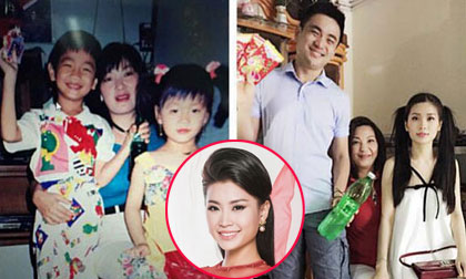 Á hậu Diễm Trang khoe ảnh Tết xưa và nay cực dễ thương