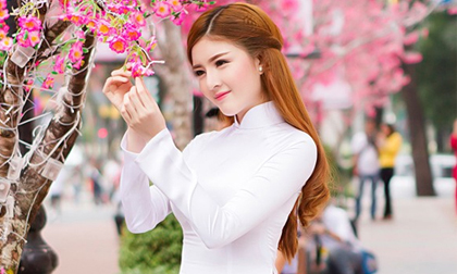 Ảnh du xuân tuyệt đẹp của hot girl Việt