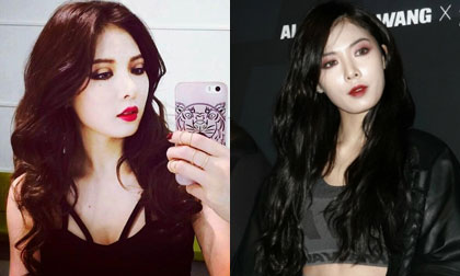 HyunA ngày càng 'nghiện' trang điểm như... ma cà rồng