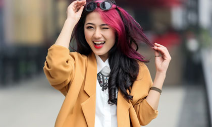 “Thảo Mai” của 5S online cá tính trên phố xuân