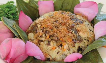 Ngon ngon xôi cá rô đồng