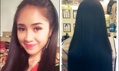 Lê Phương khoe tóc suôn mượt 'vạn người mê'