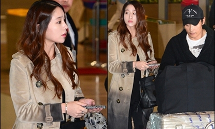 Vợ Lee Byung Hun lộ diện tươi rói dù sắp sinh