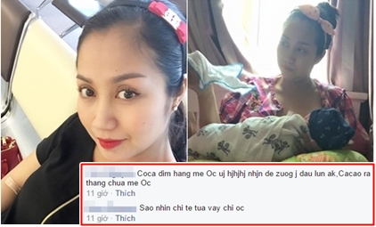 Ốc Thanh Vân 'te tua' ngồi chăm con siêu hài hước